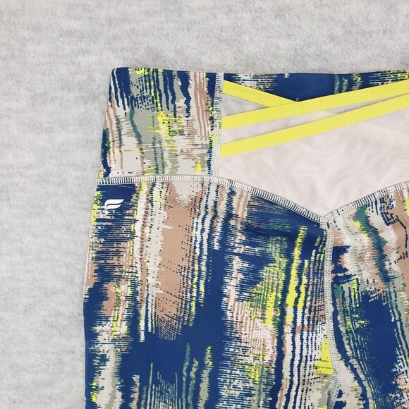 Fabletics Motion365 Trinity High-Waisted‎ Capri Legging Womens Small Limeaid - Picture 3 of 6